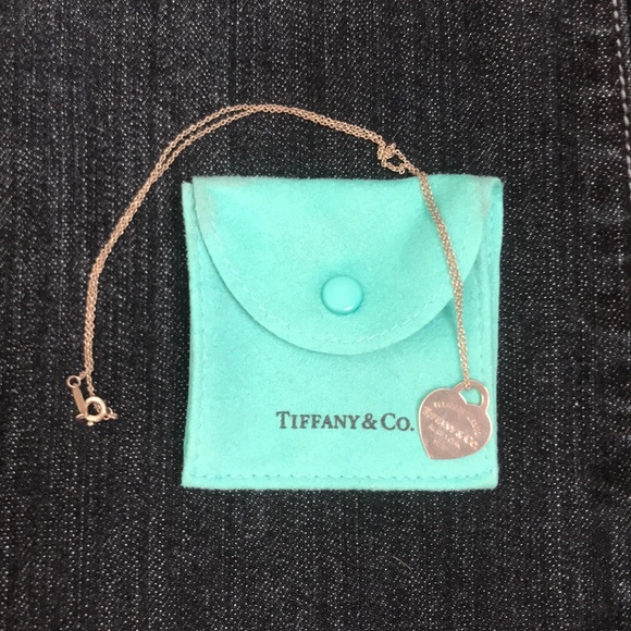 Tiffany & Co. Jewelry - Return To Tiffany & Co. Silver Heart Necklace